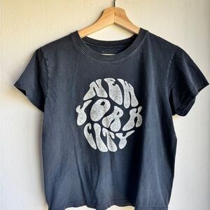 Black New York City Graphic T-Shirt